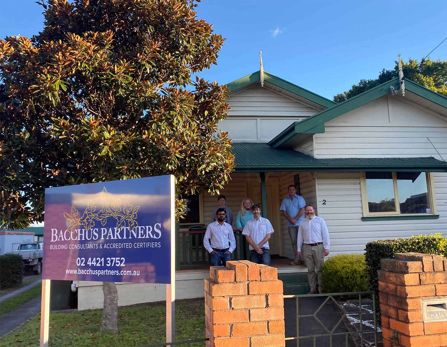 Bacchus Partners. Your local Building Certifier in Nowra